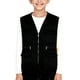 thumbnail image 1 of Camiseta sin mangas con cuello en V para niños, de color liso, para viajes de voluntariado, con múltiples bolsillos, de poliéster., 1 of 4