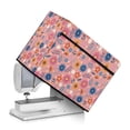 thumbnail image 2 of HELLHERO Portable Sewing Machine Cover Reusable Lightweight & Sturdy Floral Pattern Dustproof Cover, 2 of 8