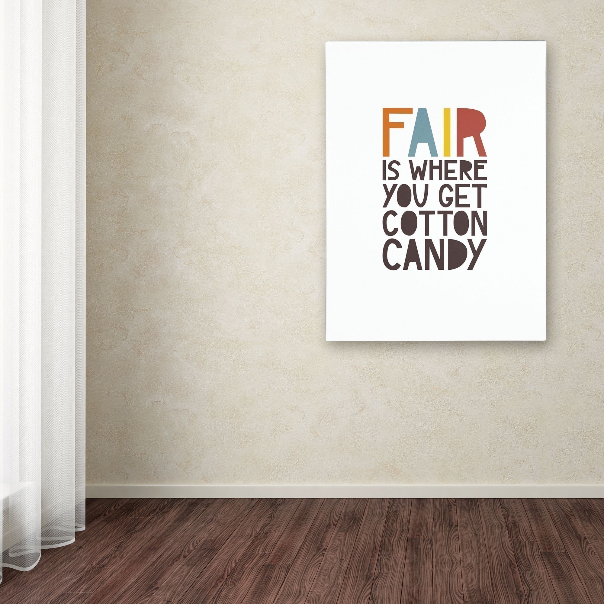Trademark Fine Art "Fair IV" Canvas Art by Megan Romo