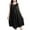 Black, variant on Midwennn Women Casual Solid Dress Sleeveless Round Neck Lace Splice Dress Pullover Loose Dress V Neck Short Nigh Gowns Womens Nightgowns Soft Oversized Nightshirt Women plus Size Dress 4x Oversized