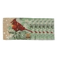 thumbnail image 2 of Serafina Home Christmas Holiday Cardinal Placemats, Set of 6, 13" x 19" Inches, 2 of 11