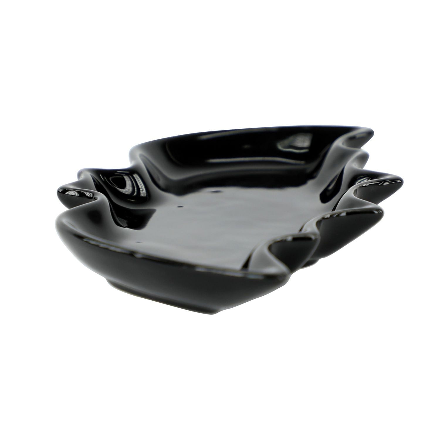 Way to Celebrate Halloween Icon Ceramic Décor Dish, Bat