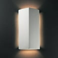 thumbnail image 3 of Justice Design Group Cer-5145 Two Light 13.25" Ada Peaked Rectangle Interior Wall Sconce, 3 of 7