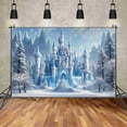 thumbnail image 2 of Castle Backdrops ss Birthday Party ration Background Custom Blue Fairy Photography Shooting Props, 2 of 8