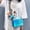 Blue, variant on TopLLC Women's Crossbody Bags New Small Bag Woman Shoulder Bag Fashion Messenger Bag Student Handbag Woman Messenger