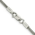 thumbnail image 3 of 925 Sterling Silver Fancy Chain Styles Necklace 2.4 mm Corona 18 inch, 3 of 4