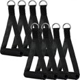 thumbnail image 1 of 8 Pieces Resistance Band Handles Exercise Band Handles Replacement Fitness Strap Cable Machine Attachment Grips Pull Handles Resistance Bands For Resi, 1 of 5
