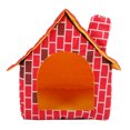 thumbnail image 2 of Pet Supplies, Convenient Pet House, Easy To Clean Foldable And Detachable Design Light For Pets Cat Red, 2 of 8