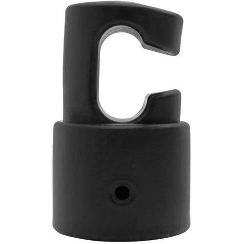 Machrus Upper Bounce Trampoline Pole Caps - Set of 8 G-Shaped Caps for Top Ring - Fits 1.5" Poles - Trampoline Accessories, Parts, and Replacement Poles for Enclosures