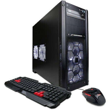 CyberpowerPC Gamer Aqua GLC2180 Desktop PC with Intel Core i7-3820 Processor, 16GB Memory, 1TB Hard Drive and Windows 8 (Monitor Not Included)