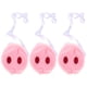 thumbnail image 1 of KAKOWELY 3 piezas de nariz de cerdo de peluche, accesorios para disfraz, fiesta temática de animales, cosplay, nariz de cerdo, adorable accesorio de nariz de animal., 1 of 5