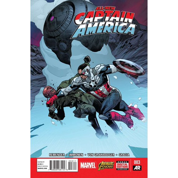 All-New Captain America #3 VF ; Marvel Comic Book