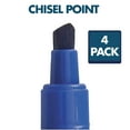 thumbnail image 3 of (5 pack) Quartet 5001MA Broad Chisel Tip EnduraGlide Dry Erase Marker - Assorted (4/Set), 3 of 6