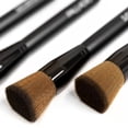 thumbnail image 4 of Brocha Kabuki Plana Palladio AB470 Cerdas Sintéticas para Maquillaje Profesional, 4 of 9