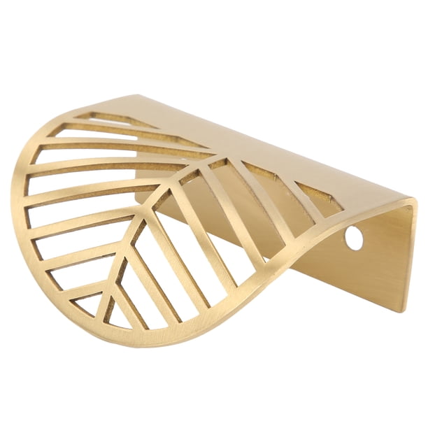 Pomo Para Cajón, Cajón De Cómoda, Pomo Dorado, Tiradores Para Gabinete, Pomos Para Cajones Con Forma De Hoja, Tiradores Para Muebles, Manijas Para Puertas, Cajones,