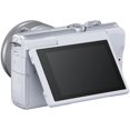 thumbnail image 4 of Canon EOS M200 Mirrorless Digital Camera with 15-45mm Lens (White) Kit with Lens Adapter + 64GB Memory Card + More, 4 of 5