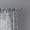 thumbnail image 2 of CHF Santa Barbara 63" Curtain Panel, Floral, Grey, Adult, 2 of 5