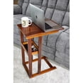 thumbnail image 4 of Casual Contemporary Living Solid Acacia C Table Wth Storage Tray- Mahogany, 4 of 7