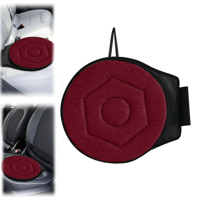 WIFKLSIIPG Coussin de Siège Rotatif à 360° pour Voiture Coussin de Siège Rotatif pour Personnes Âgées pour Voiture Siège Auto Rotatif à 360° Sans Coussin Support Pivotant à 360° pour Siège Auto