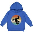 thumbnail image 2 of Inktastic Dirt Biking Motocross Retro Toddler Hoodie, 2 of 4