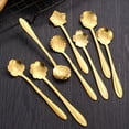 thumbnail image 3 of Cuchara de té Cateissary Acero inoxidable para café jugo bebida condimento helado Tipo 5, 3 of 6