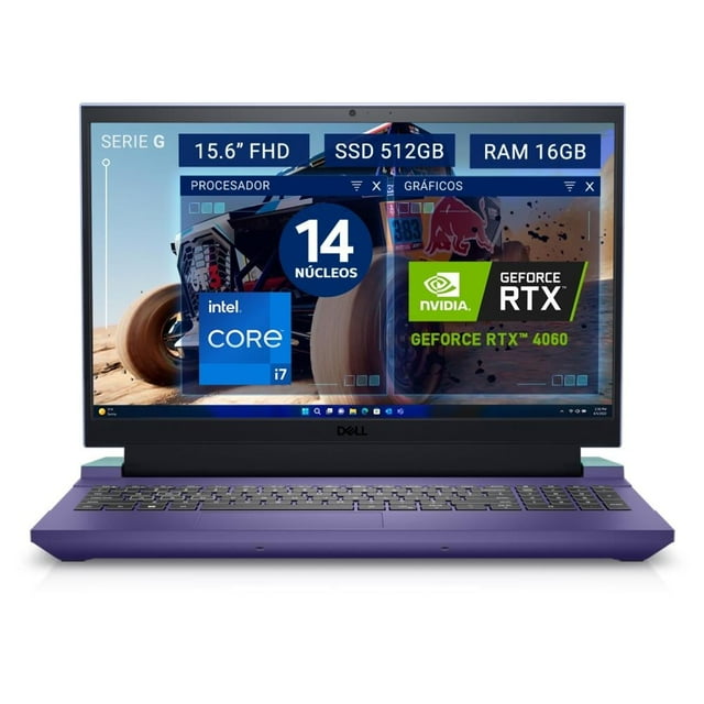 Laptop Gamer Dell Gaming G15 5530 Intel Core i7 Nvidia Geforce RTX 4060 16GB RAM 512GB SSD
