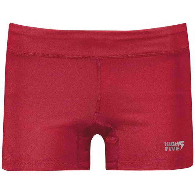 Ladies Truhit Volleyball Shorts, Scarlet - Medium