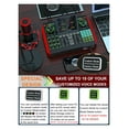 thumbnail image 3 of Audio Interface USB Podcast Equipment Bundle Mixer & Vocal Effects, G10 Sound Card Board Voice Changer, DJ Mixer For Live Stream, 3 of 6