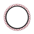 thumbnail image 2 of Lsque Strawberry Ultra Soft Car Steering Wheel Cover for Women, Standard 15 inch Size for Truck Van SUV Auto, 2 of 8