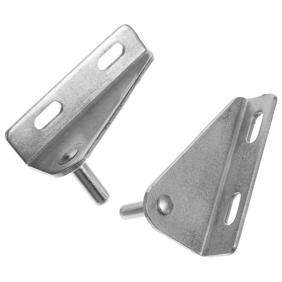 SEWCHICS 2-Pack Stainless Steel Small Refrigerator Door Hinges Replacement for Home and Commercial Appliance Use