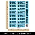 thumbnail image 2 of Happy Birthday Cupcake Teacher Student School Sticker Set - Light Blue - Matte Finish - 2.00" Large, 2 of 7