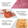 thumbnail image 4 of Plush Corduroy Dog Toy, Dog Squeaky Toys, Durable Chew Toys for Puppy and Medium Dogs (Mouse), 4 of 5