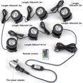 thumbnail image 3 of ZMKIAG Rgb Pond Lights, LED Underwater Submersible Colorful Spotlights with 16 Colors & 4 Dynamic Effects, 2/4/6 Timing Function for Fish Aquarium Tank Garden Yard Pool, 3 of 9