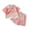 Pink, variant on Summer Outfits For Boys Cool Stylish Casual Short Sleeve Two Piece Loose Fit Children For Play Cute Clothes Set Black 2-12 Years