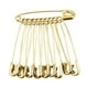 thumbnail image 1 of Monstrate 50 Uds. De alfileres de seguridad, agujas de coser DIY elásticas de Metal, alfileres de costura portátiles para manualidades, 6x27mm Tela de costura y artesanía oro 7*32mm, 1 of 6