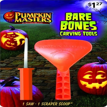 Pumpkin Masters Halloween Pumpkin Carving Kit, Bare s, 2 Pieces