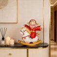 thumbnail image 4 of Figura de caballo Mini figura Feng Shui Decoración Decoración del hogar Artesanía de resina Caballo de resina B, 4 of 9