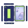 thumbnail image 5 of Dteck Case for Samsung Galaxy Tab A 8.4" SM-T307 (2020 Released),Shockproof Armor Rugged Rubber Case Hybrid Hard PC Protective Stand Cover (Without Built-in Screen Protector),Navy+Olivine, 5 of 6