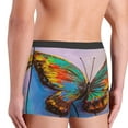 thumbnail image 5 of Balery Oil Painting Beautiful Butterfly Men's Boxer Briefs, Soft and Breathable Cotton Underwear with nylon Waistband-XX-Large, 5 of 9