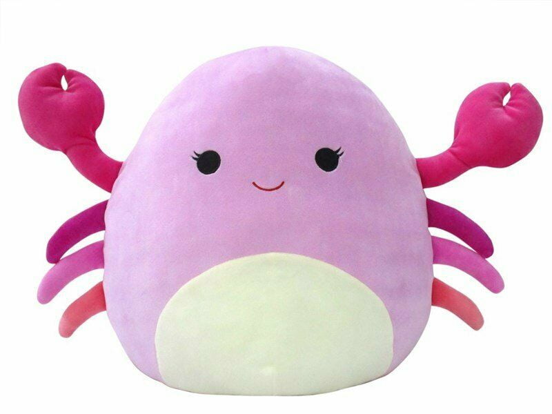 Squishmallows Baby Carlos Crab Lobster 8" Red KellyToy Plush Valentine's gift 
