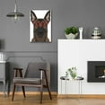 thumbnail image 5 of Epic Art 'Belgian Malinois Wearing Hipster Glasses' by Furbaby Affiliates, Acrylic Glass Wall Art, 16"x24", 5 of 8