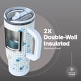 thumbnail image 4 of TAL 32oz Stainless Steel Skye Tumbler with Flip-Up Straw, Blueberry, 4 of 8