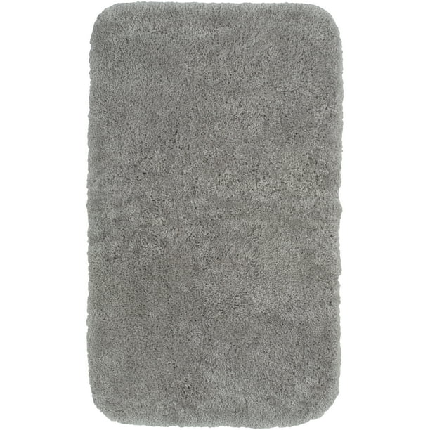 Mohawk Home Royal Bath Rug Silver, 2'x3'4", Light Grey