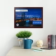 thumbnail image 5 of ArtToFrames 27.57x19.68 Inch - 70x50 CM Brown Puzzle Frame for 1000 piece Puzzles.1.25 Inch Custom MDF Puzzle Frames, Mahogany - Comes with Economy Acrylic, 5 of 6