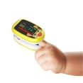 thumbnail image 1 of Oxímetro para niños, Clip para dedo, detección de saturación de oxígeno en sangre, Monitor de ritmo cardíaco y pulso, color amarillo, 1 ud., 1 of 3