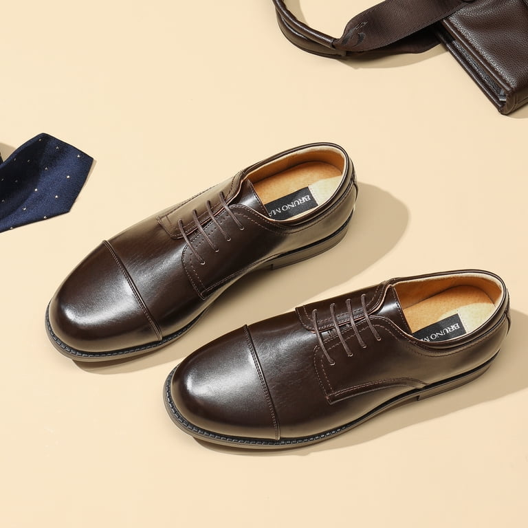 men's dress shoes size 8.5 New Men Fashion Dress Shoes Formal Oxford Casual Lace Up Size-7.5-13 NOVAK 01