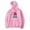 Pink, variant on Dan Da Dan Anime Merch Hoodies Casual Hooded Sweatshirt Unisex Pullover Clothing