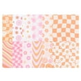 thumbnail image 1 of Uxcell 12x12Inch Scrapbook Paper, 24 Sheet Double-Sided Floral Style Craft Paper, Orange, 1 of 7