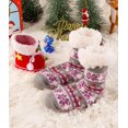 thumbnail image 7 of Girls Slipper Fuzzy Socks Kids Boys Fluffy Fleece Lined Warm Plush Sherpa Winter Child Home Socks 1Pairs, 7 of 7