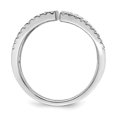 thumbnail image 2 of 925 Sterling Silver Cubic Zirconia Cz Ring, 2 of 7